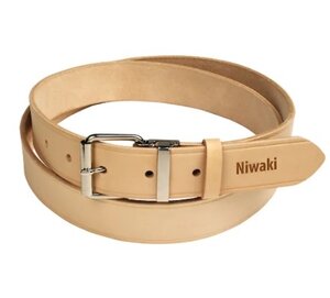Tan leather belt