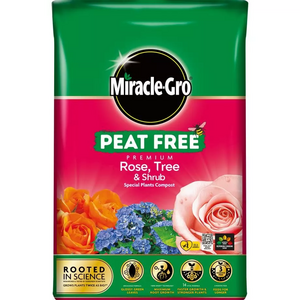 Miracle Gro Peat Free Rose Tree and Shrub Compost