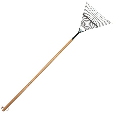 RHS Stainless Flexi-Tined Lawn Rake