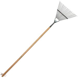 RHS Stainless Flexi-Tined Lawn Rake